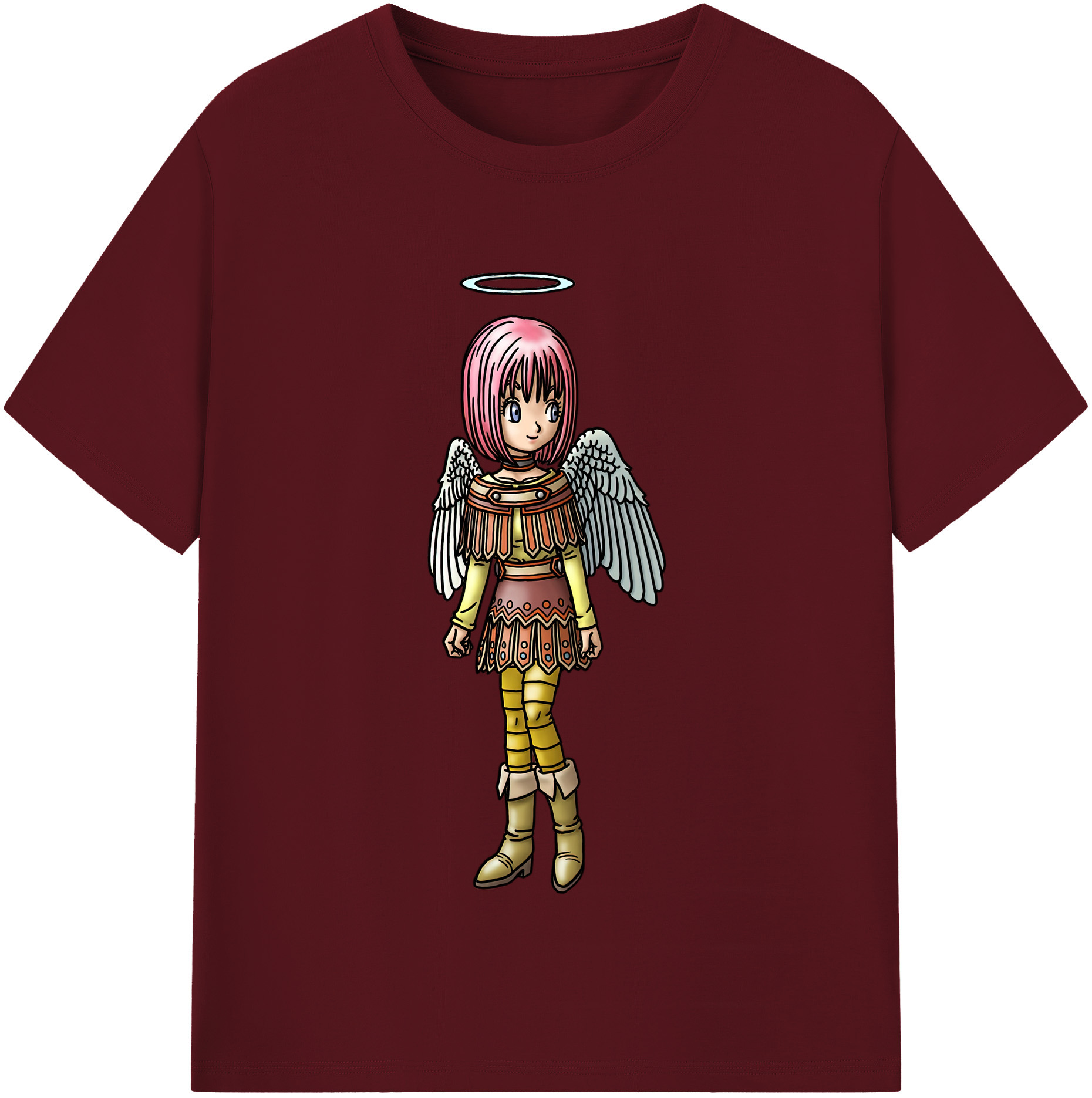 （画像用） ドラゴンクエスト Doragon Kuesuto Dragon Quest 綿100％半袖Tシャツ（フロントプリント）